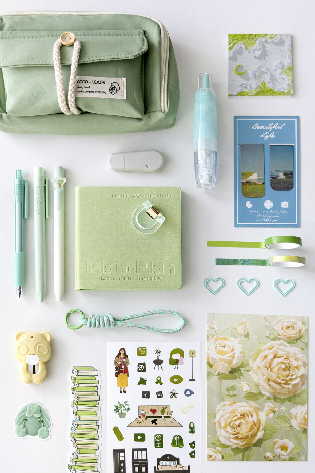 🌿 Green Calm Set