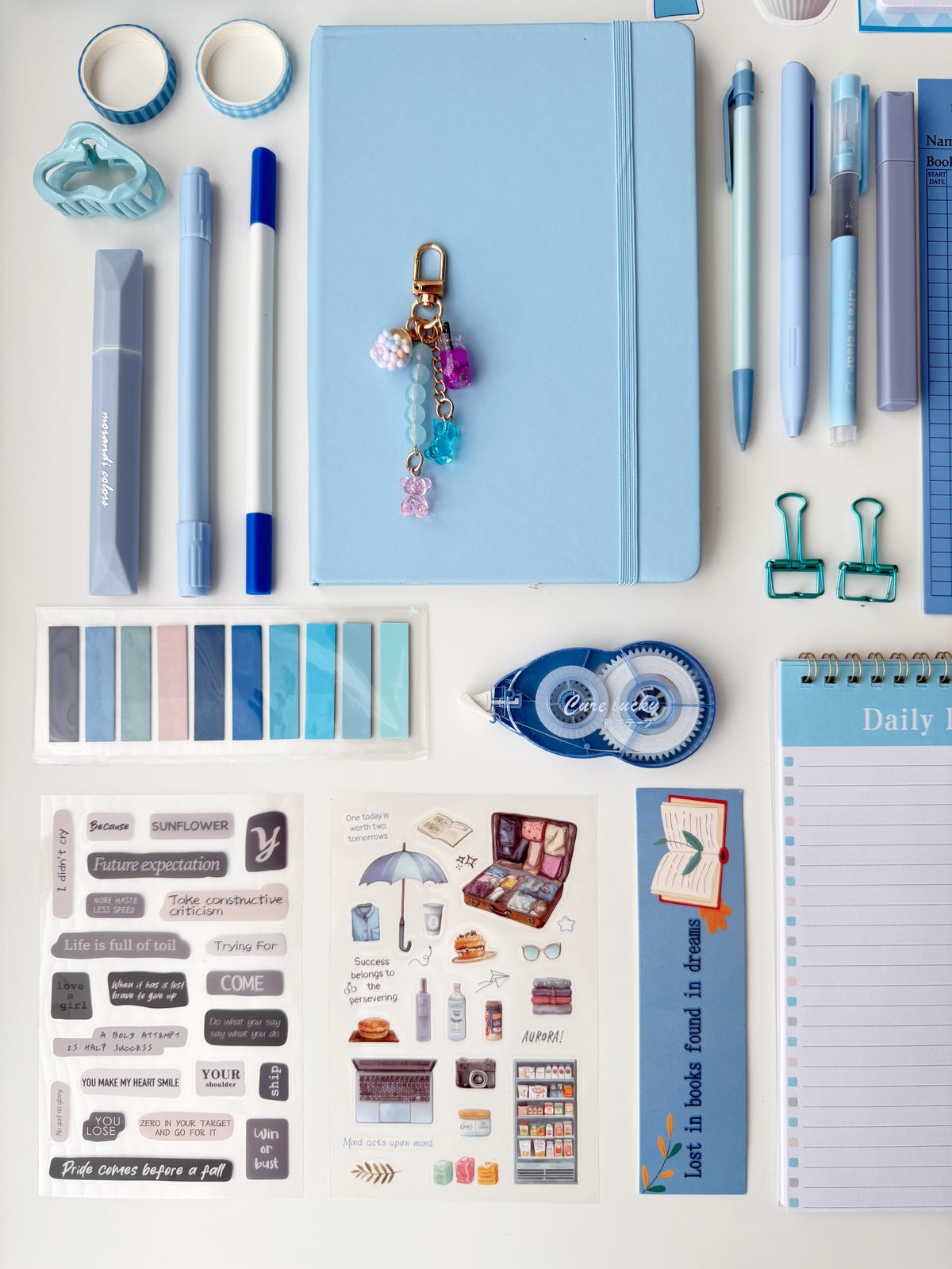 🩵 Blue Sky — A5 Stationery Set