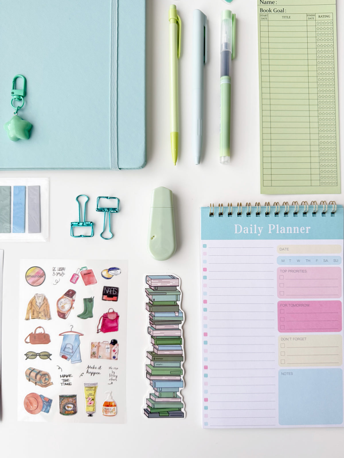 🌿 Fresh Sage — A5 Stationery Set