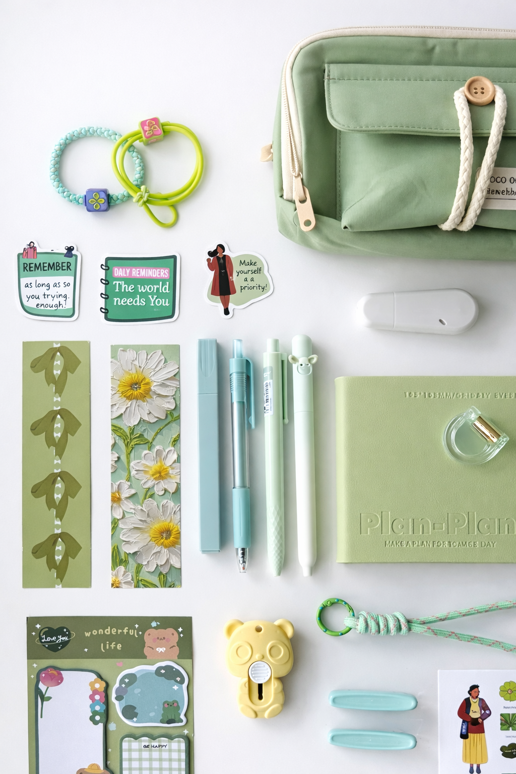 🌿 Green Calm Set