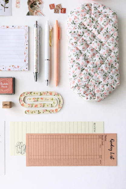 🌺 Coral Floral Aesthetic Gift Set