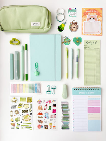 🌿 Fresh Sage — A5 Stationery Set