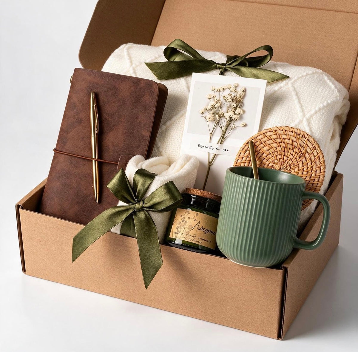 🤎 Olive & Espresso — Self-Care Gift Box