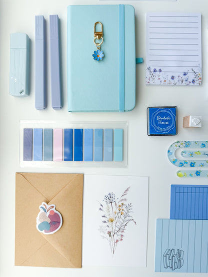 💙 Blue Floral Aesthetic Gift Set