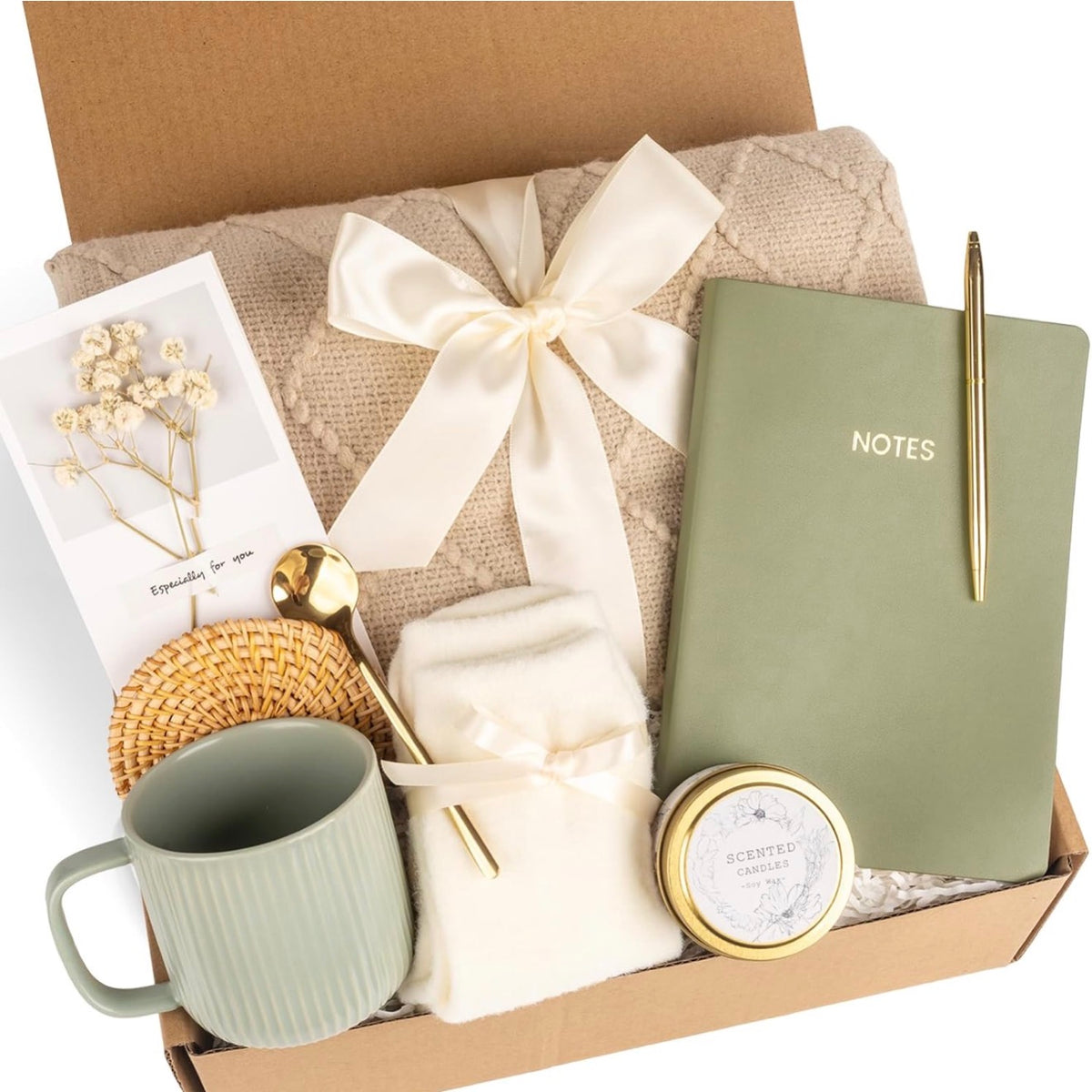 🌿 Sage & Cozy — Self-Care Gift Box