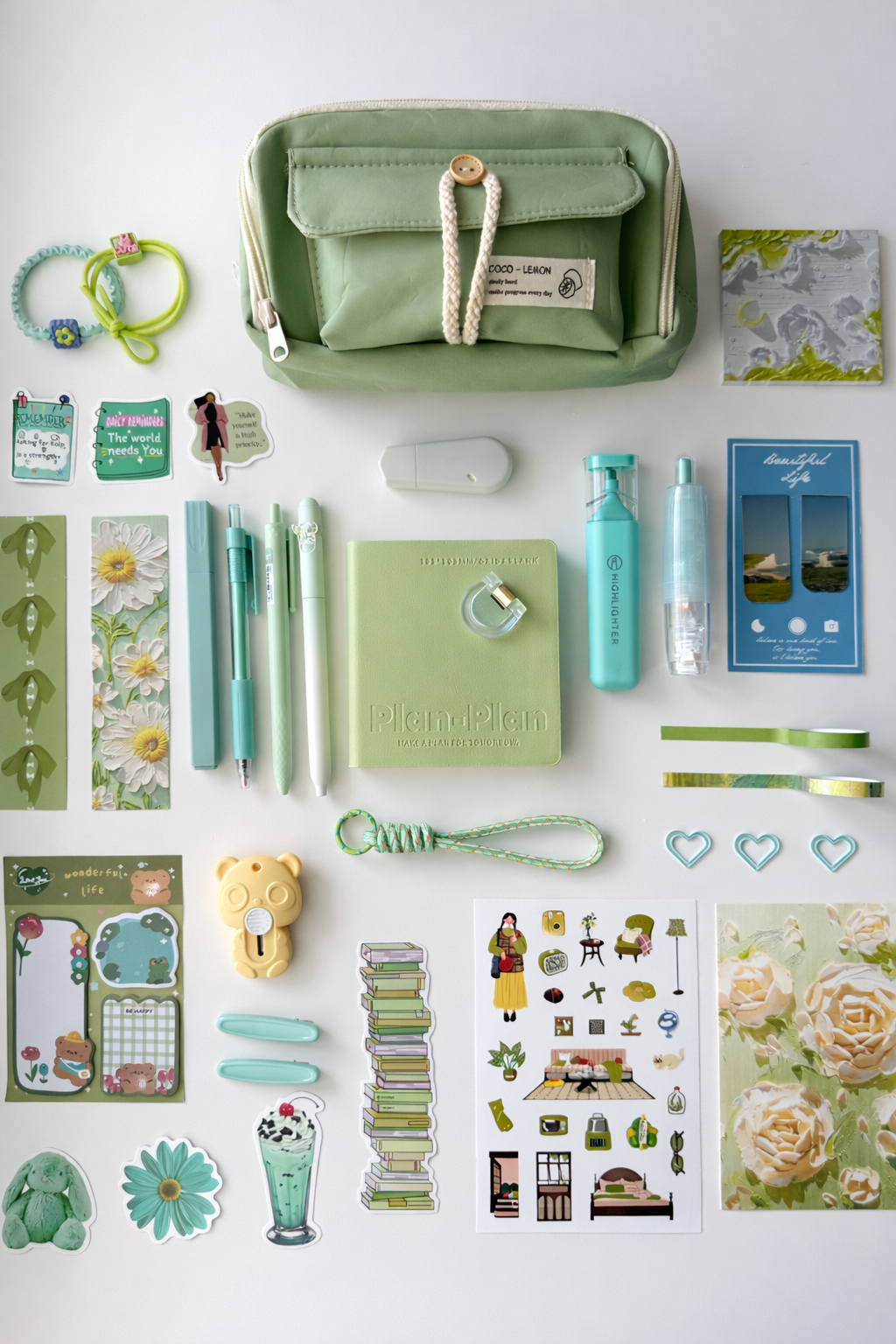 🌿 Green Calm Set