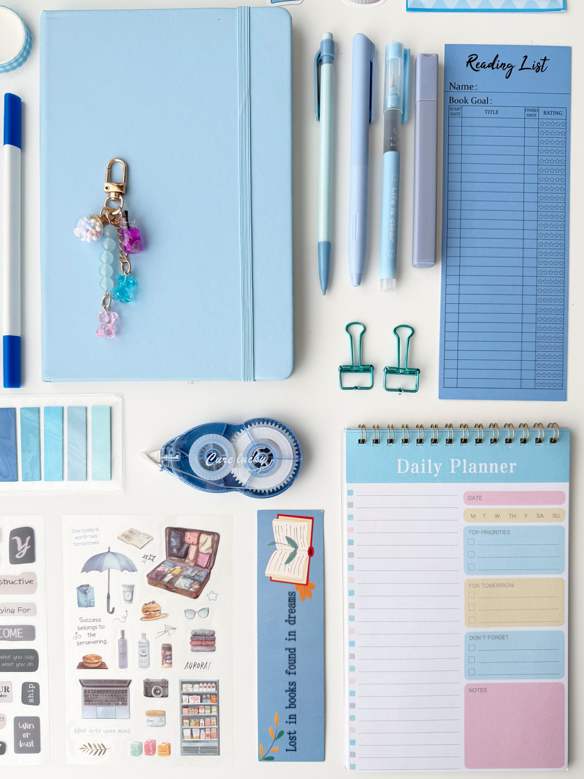 🩵 Blue Sky — A5 Stationery Set