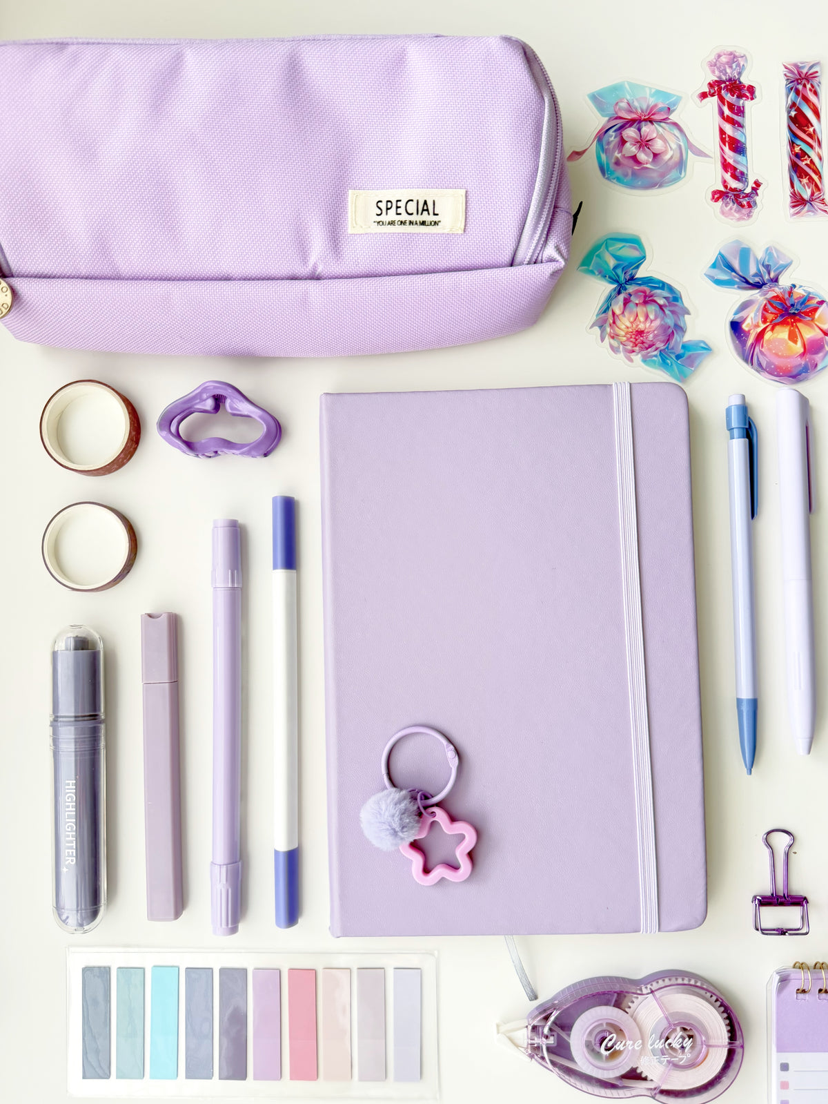 💜 Lavender Mood — A5 Stationery Set