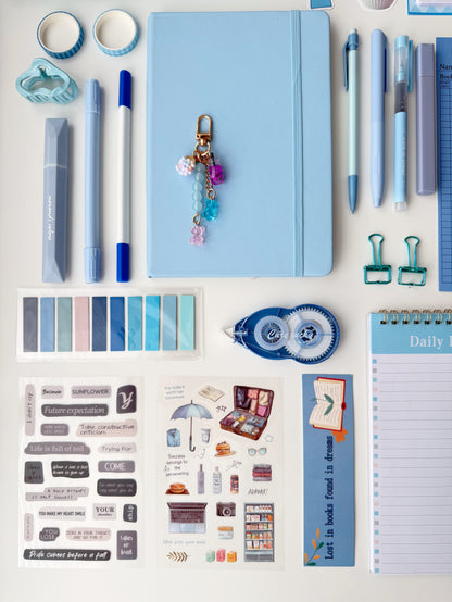 🩵 Blue Sky — A5 Stationery Set
