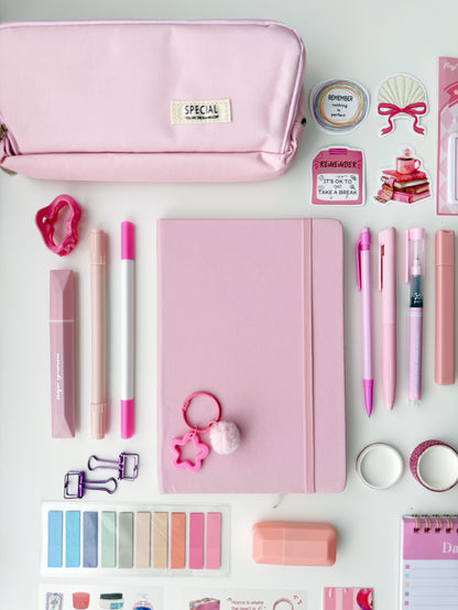 🌸 Pink Blush — A5 Stationery Set