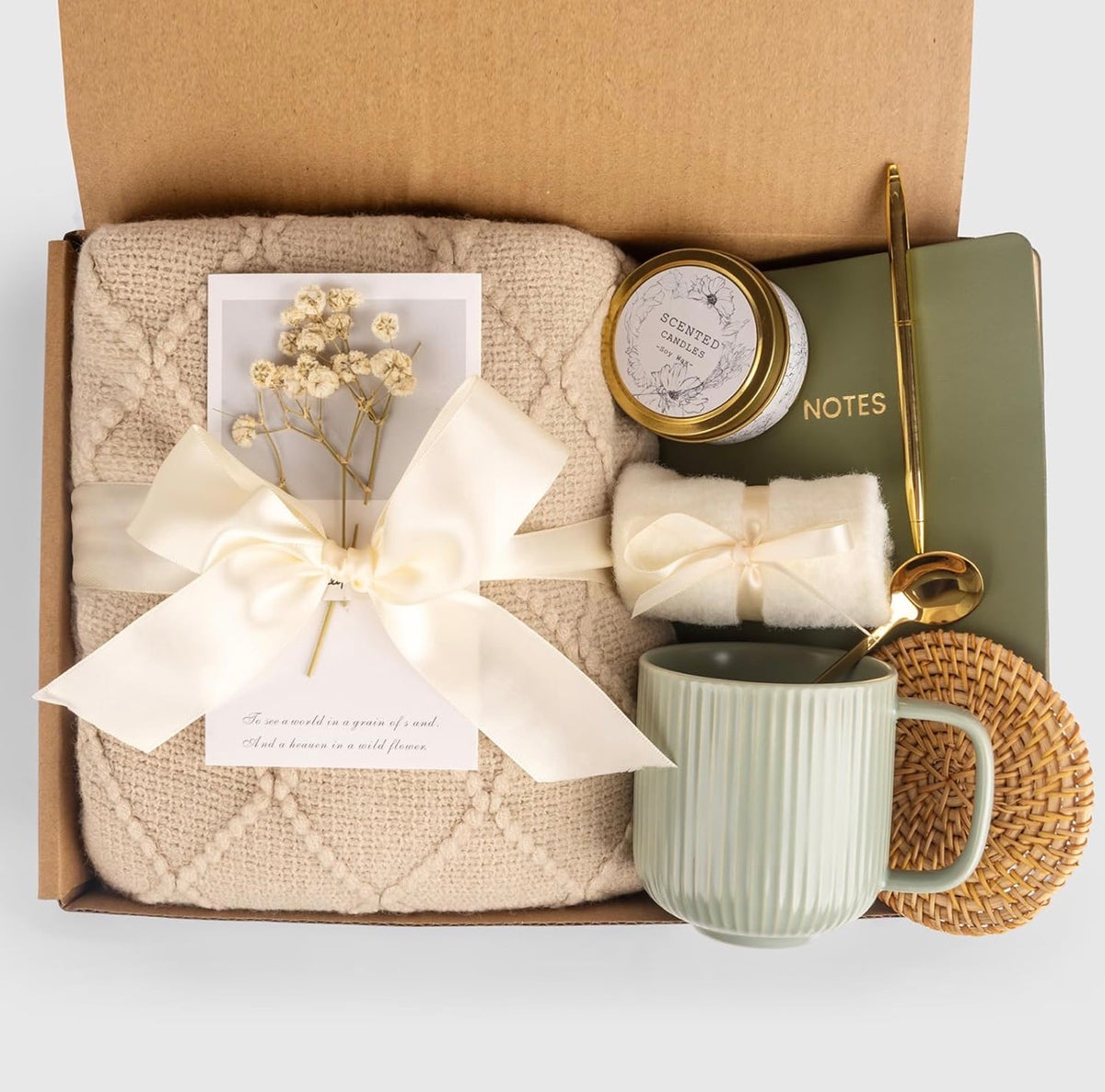 🌿 Sage & Cozy — Self-Care Gift Box