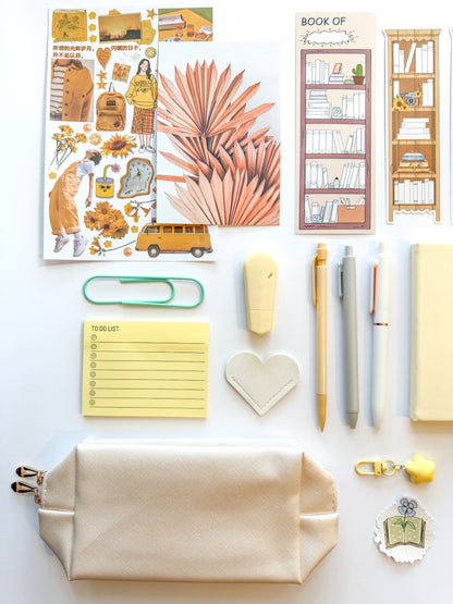 Sunny Aesthetic Bundle – Yellow Stationery Gift Set