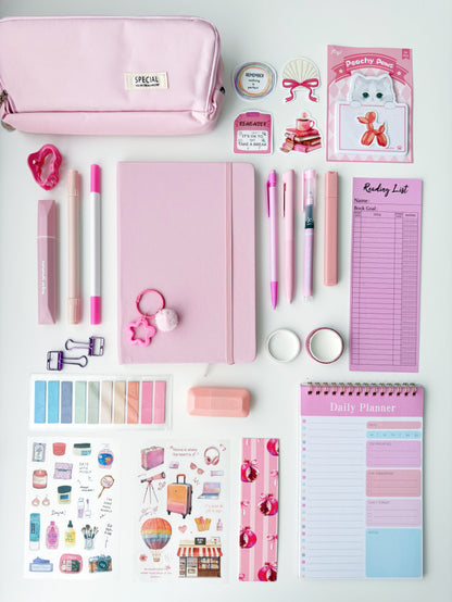 🌸 Pink Blush — A5 Stationery Set