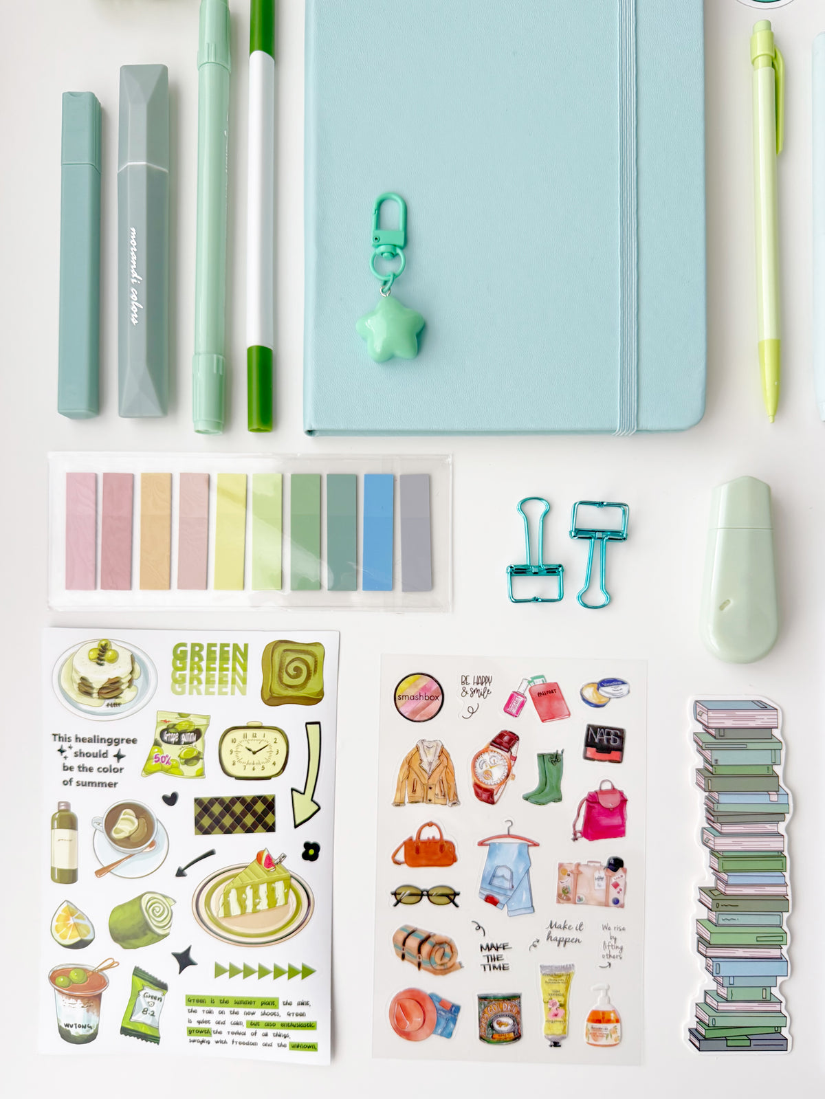 🌿 Fresh Sage — A5 Stationery Set