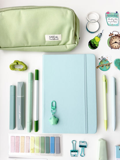 🌿 Fresh Sage — A5 Stationery Set
