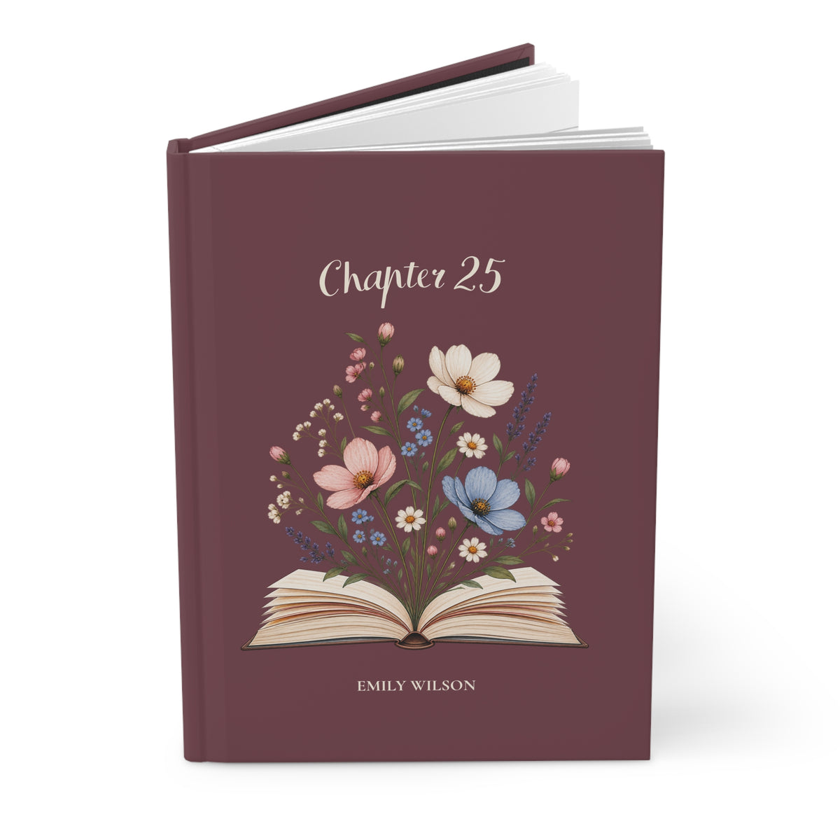 Personalized Birthday Journal – Custom Chapter Age & Name Hardcover Notebook