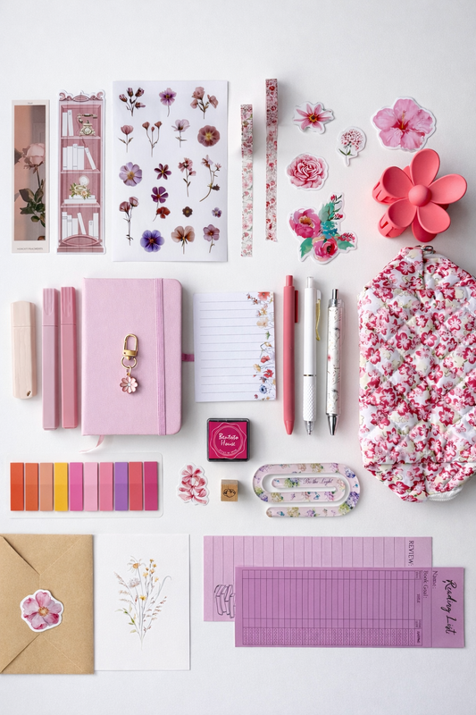 🌸 Blush Floral Aesthetic Gift Set