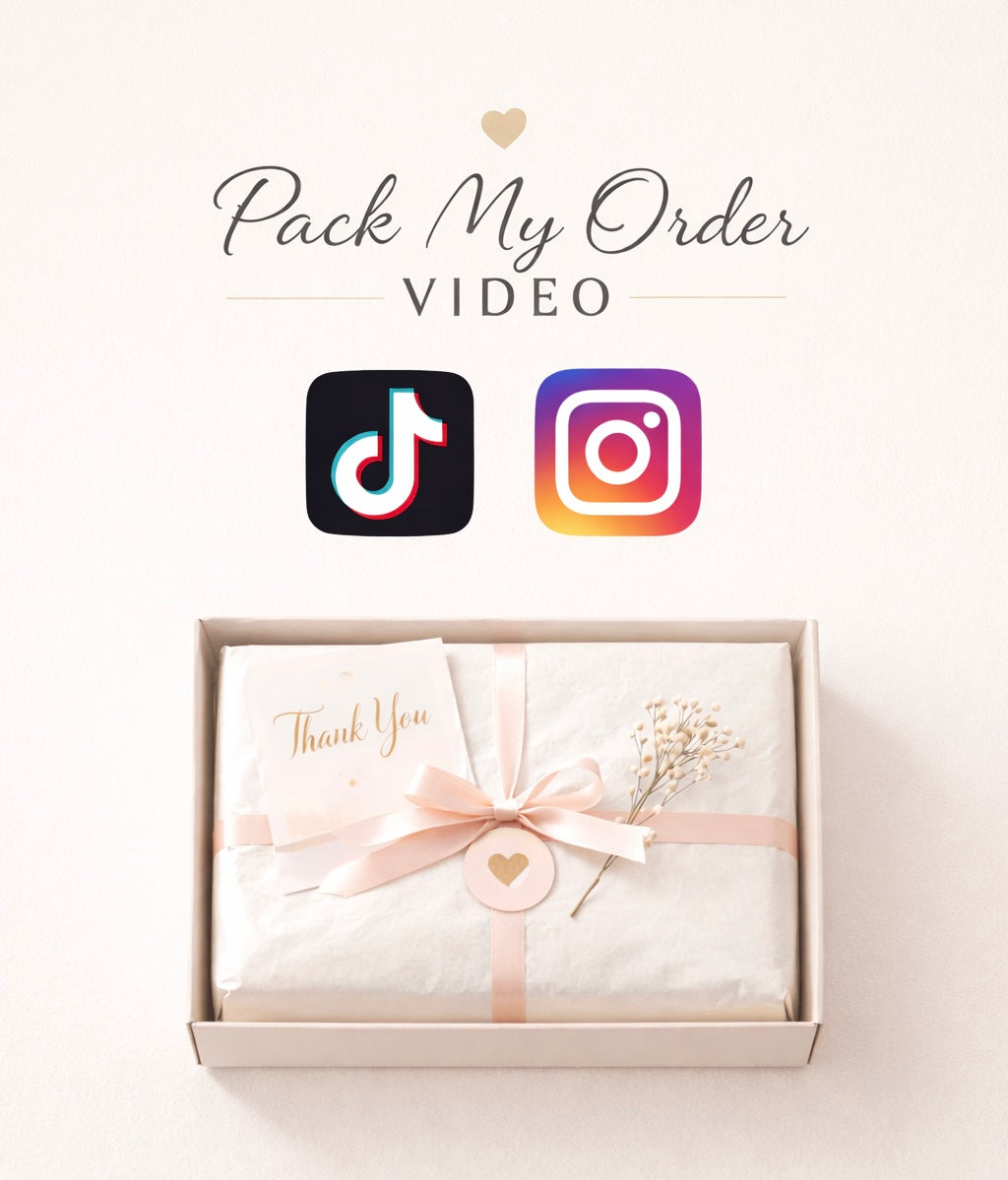 ✨ Watch Your Order Come to Life – Custom Packing Video