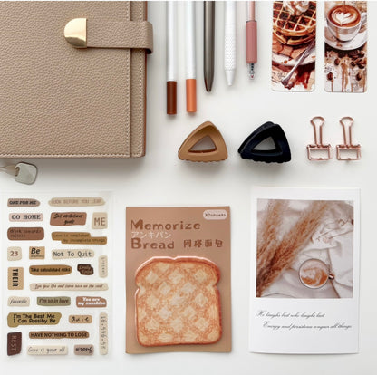🤎 Cappuccino A5 Stationery Set
