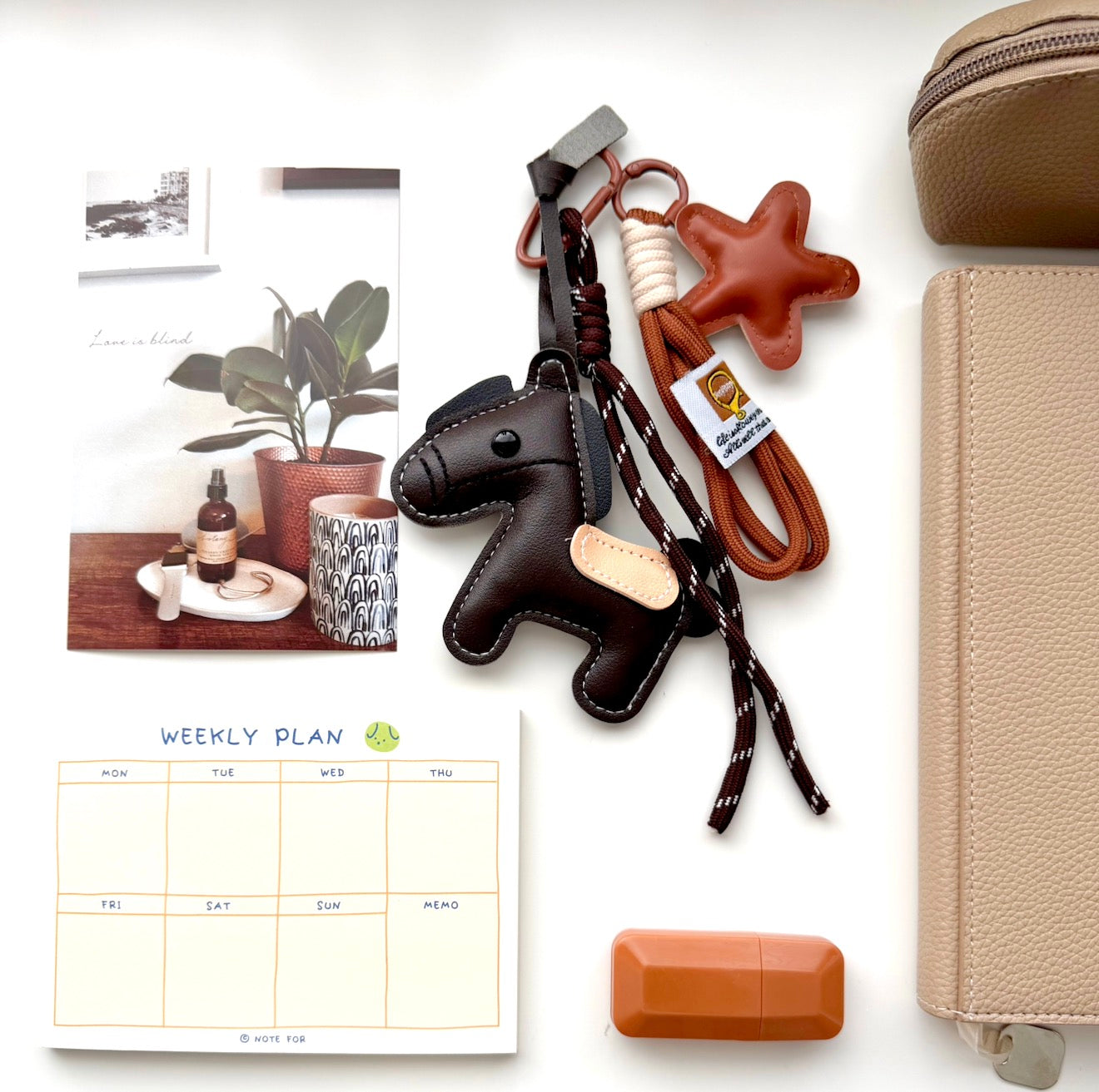 🤎 Cappuccino A5 Stationery Set